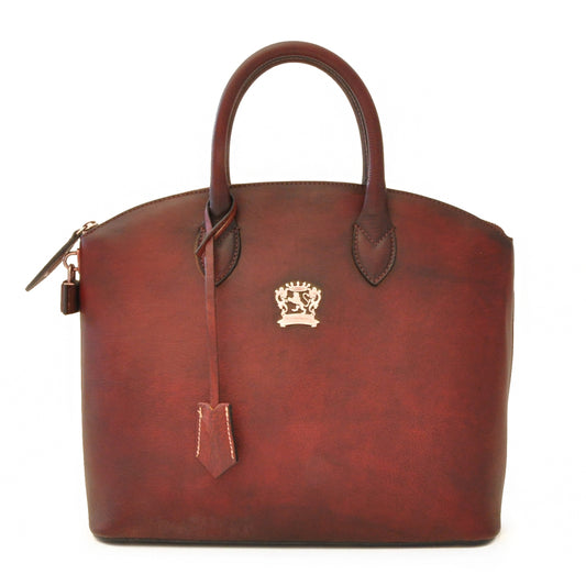 Pratesi Versilia genuine Italian Handbag in genuine leather - genuine Italian Chianti - LQE