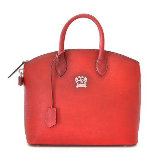 Pratesi Versilia genuine Italian Handbag in genuine leather - Cruce Cherry - LQE