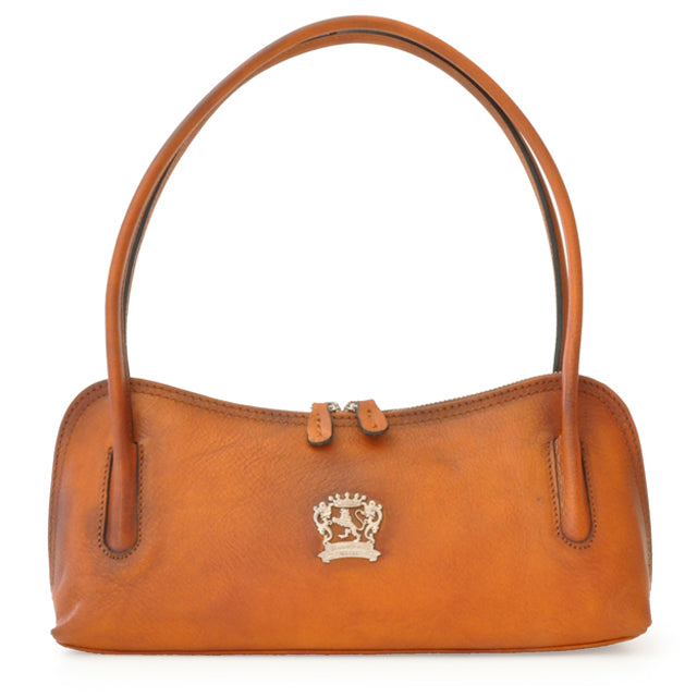 Pratesi Sansepolcro Shoulder Bag in Vegetable-Dyed Leather