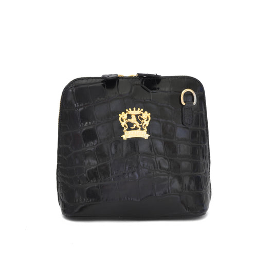 Pratesi Volterra King Lady Bag in real leather - King Black - SZN