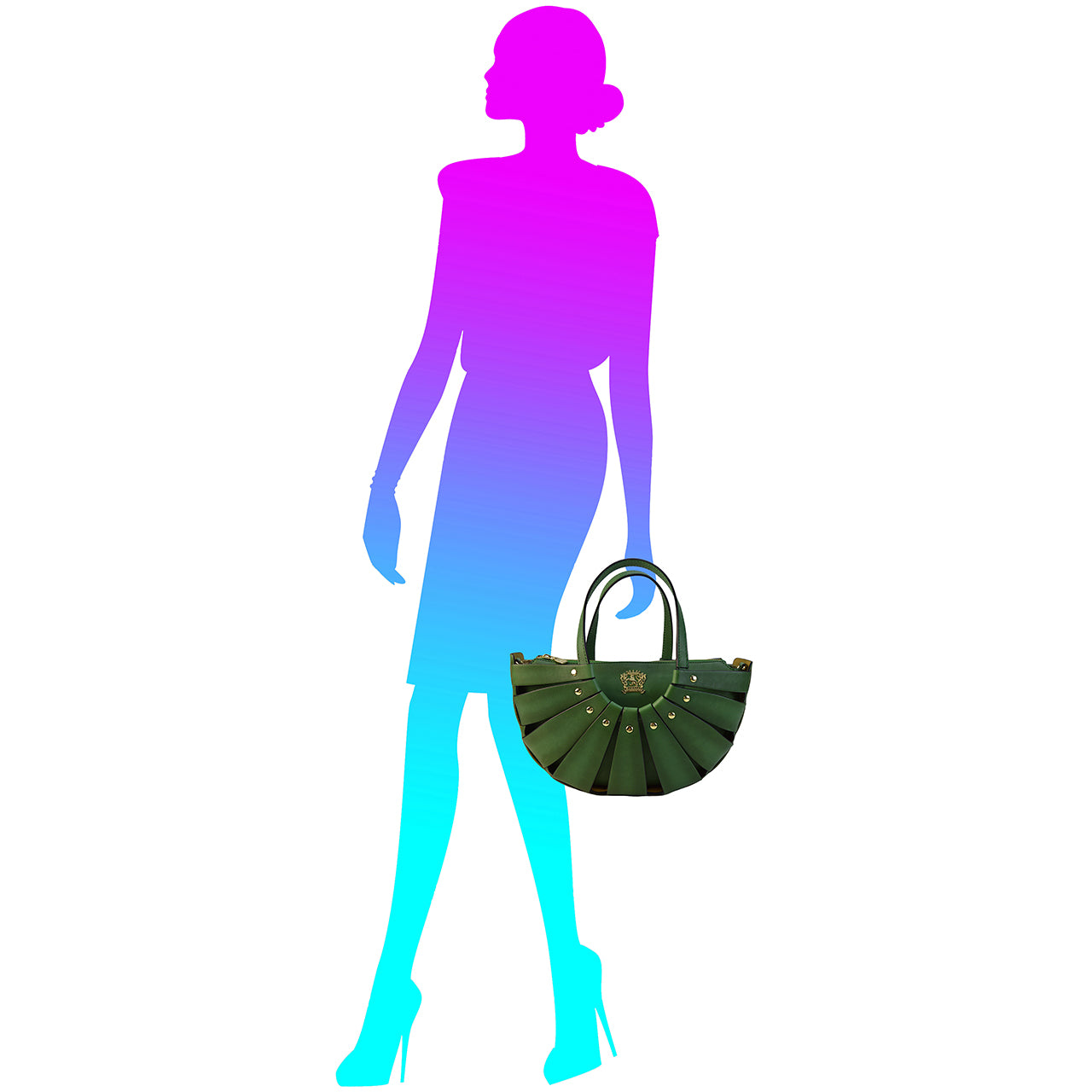 Pratesi Lucolena Clutch bag B110/34 - Bruce Coffee - LQE2