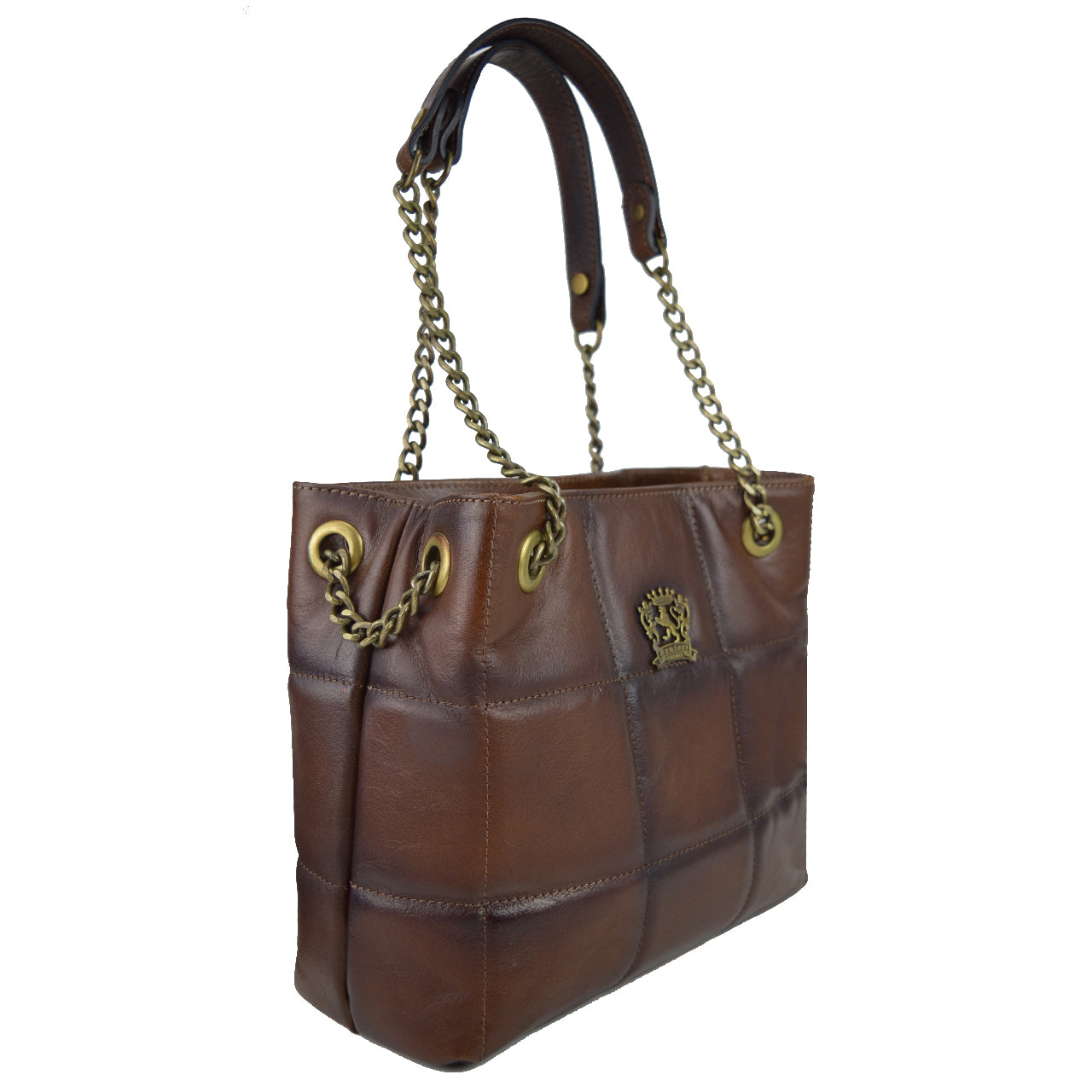 Pratesi Small Mercatale Ladybag sq8 B233/8 - Brown - SZN