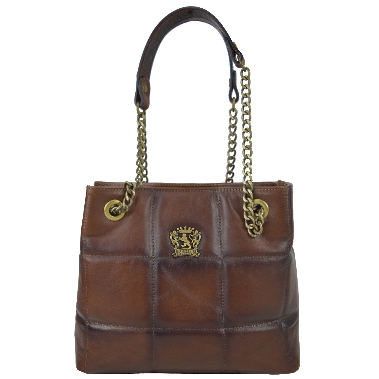 Pratesi Small Mercatale Ladybag sq8 B233/8 - Brown - SZN