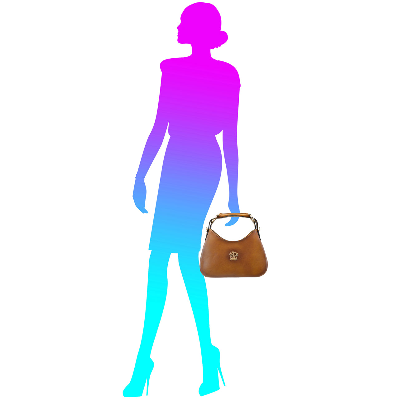 Pratesi Lavana Bag B387 in Genuine Vegetable Dyed Italian Leather - Brown