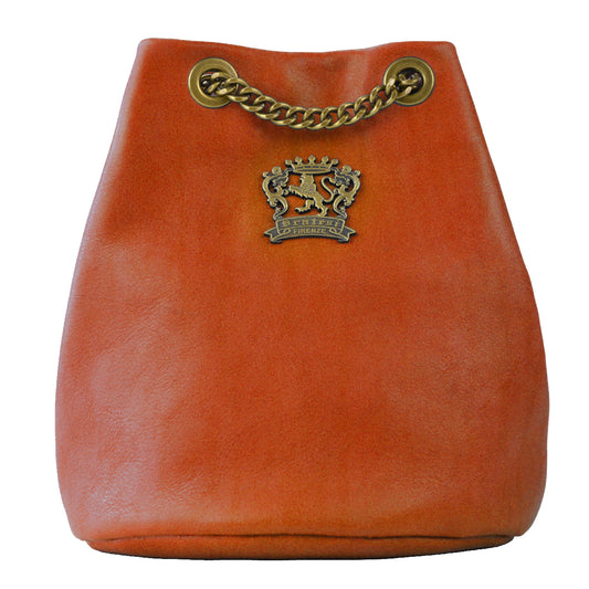 Bolso Pratesi Pienza en cuero de vaca - Pienza B159 Naranja