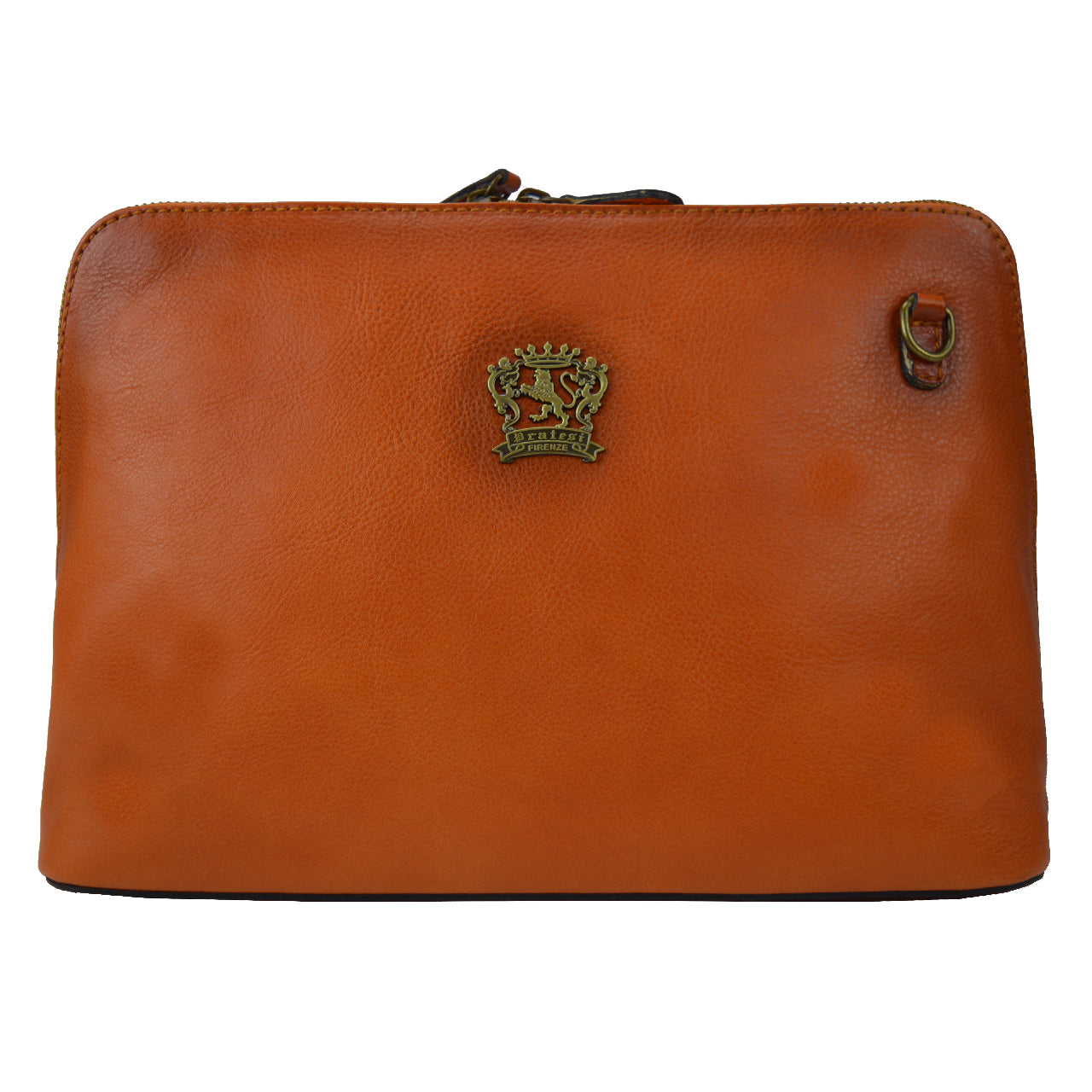 Bolso Bandolera Pratesi Panzano B258 en cuero de vaca - Panzano B258 Naranja