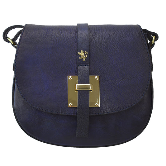 Pratesi Pelago Lady Bag B472 en cuir de vache - Bruce Blue