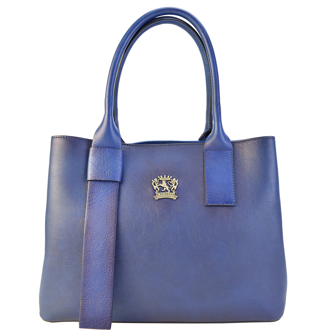 Pratesi Girone Lady Bag B615 en cuir de vache - Bruce Blue