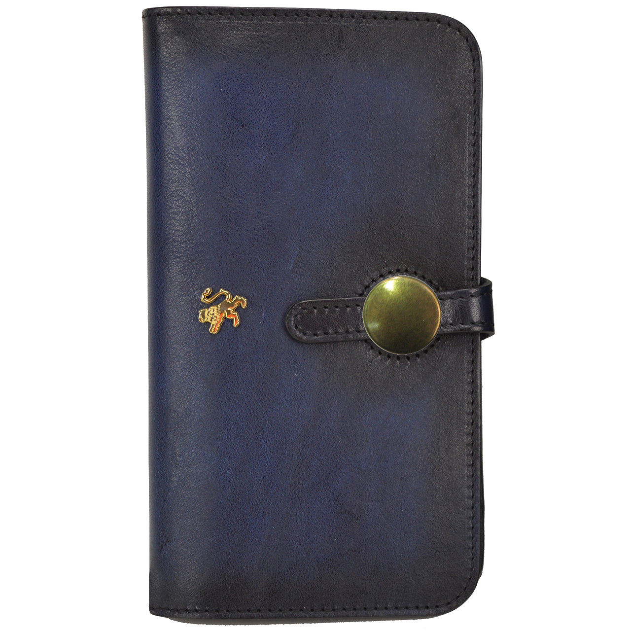 Pratesi Ellera Clutch in Vegetable Dyed Italian Leather - Blue