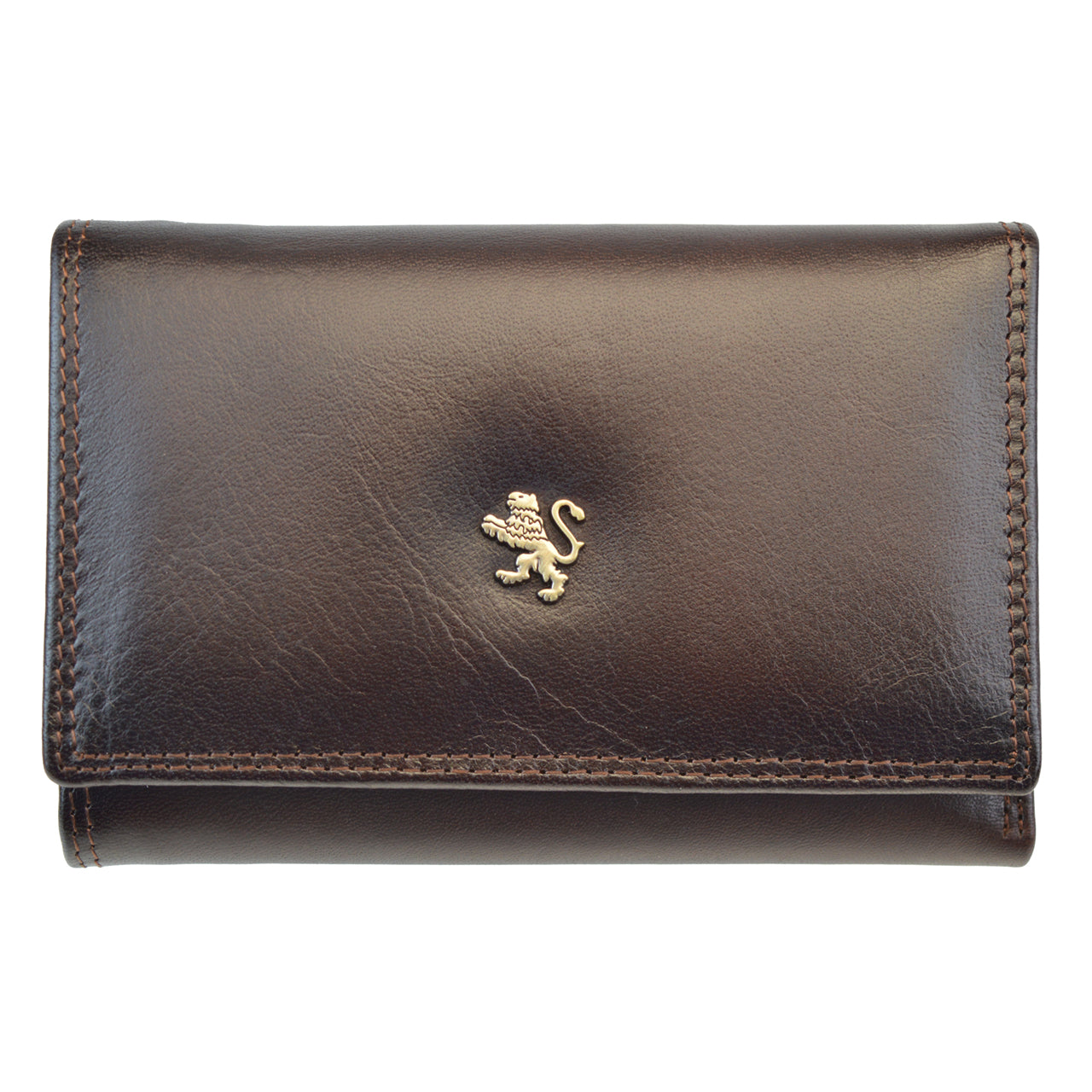 Pratesi Museo San Marco B412/C Wallet Woman - Bruce Coffee - LQE2