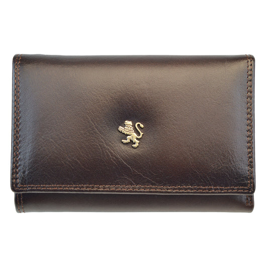 Pratesi Museo San Marco B412/C Wallet Woman - Bruce Coffee - LQE2