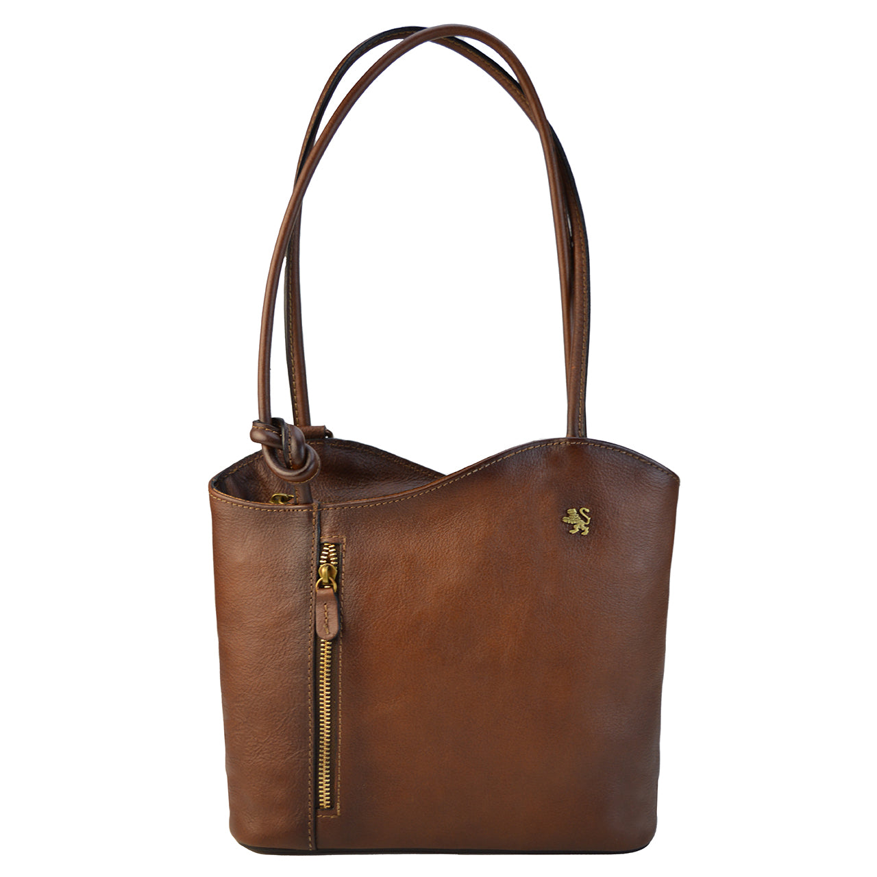 Bolso Pratesi Consuma Small en cuero de vaca B465/P - Bruce Coffee