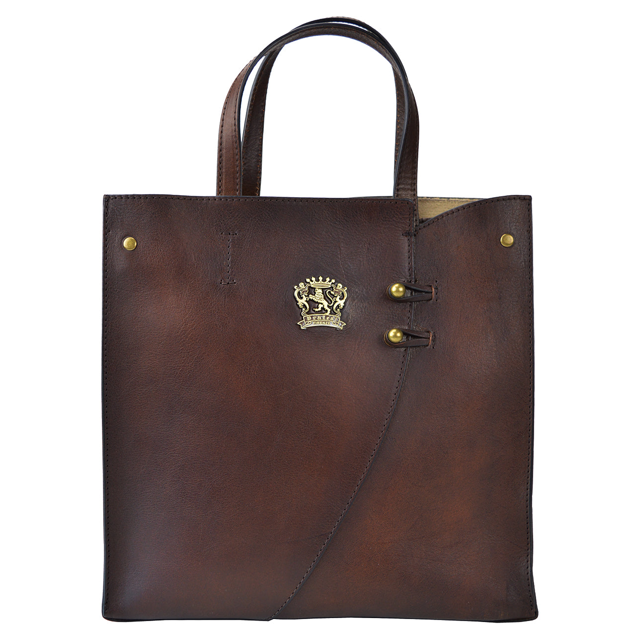 Pratesi Paterno B488 Lady Bag in genuine leather - Coffee - SZN