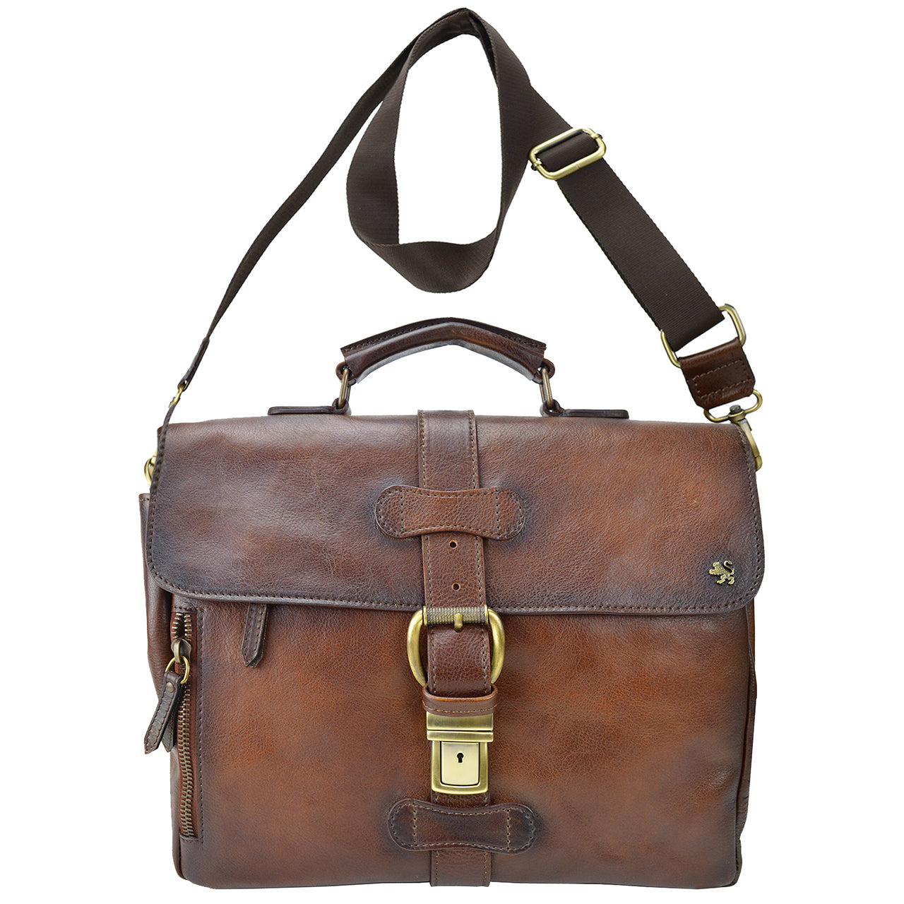 Pratesi Firenze Office B514 Bolso 24 Horas - Marrón