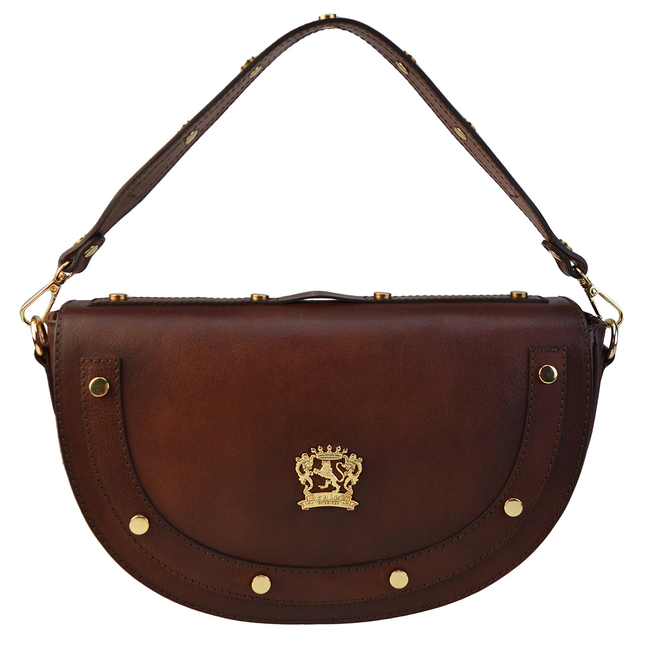 Pratesi Scudieri Bag B532 in genuine leather - Coffee - SZN