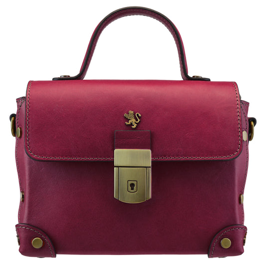 Bolsa Pratesi Buti em couro legítimo italiano curtido vegetal - Chianti