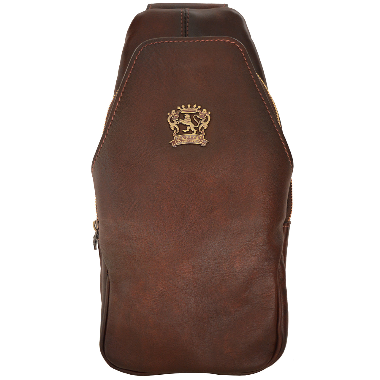 Pratesi Backpack San Quirico d'Orcia in Italian Vegetable Dyed Leather - Chianti
