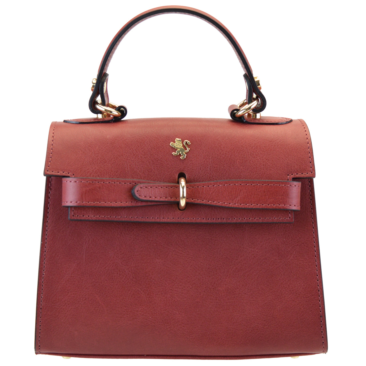 Bolso Pratesi Fondoli en piel italiana teñida vegetal - Chianti