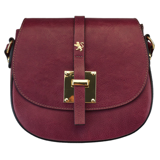 Pratesi Pelago Lady Bag B472 in Genuine Leather - genuine Italian Chianti - LQE