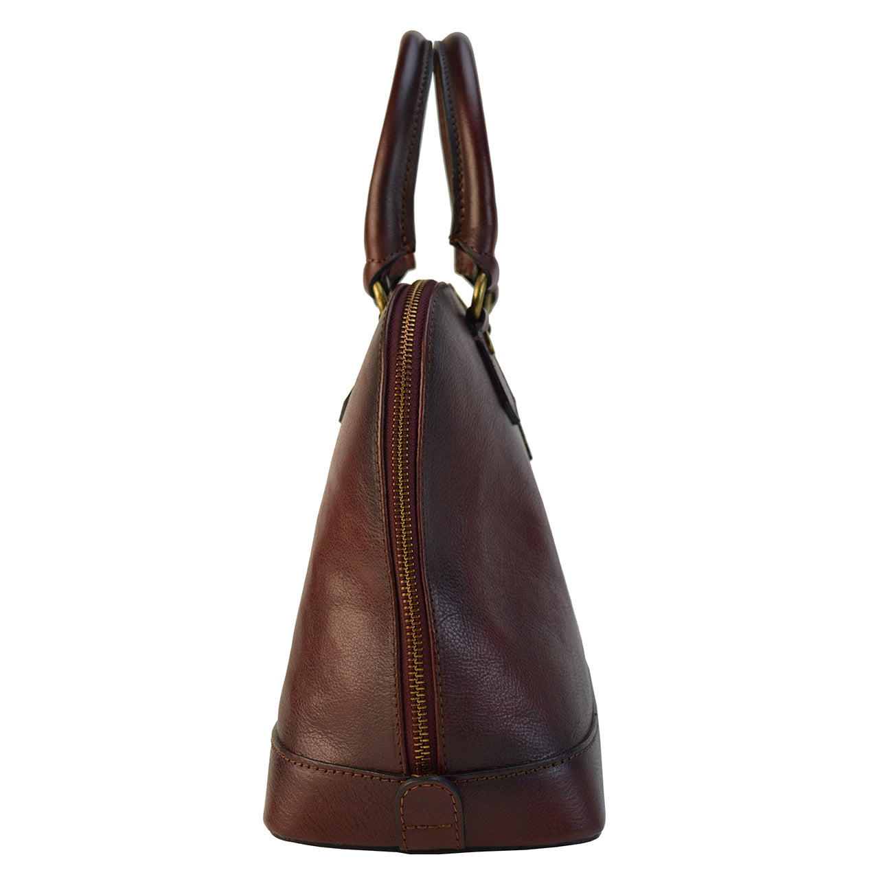 Pratesi Ristonchi Shoulder Bag B508 in genuine leather - genuine Italian Brown - LQE