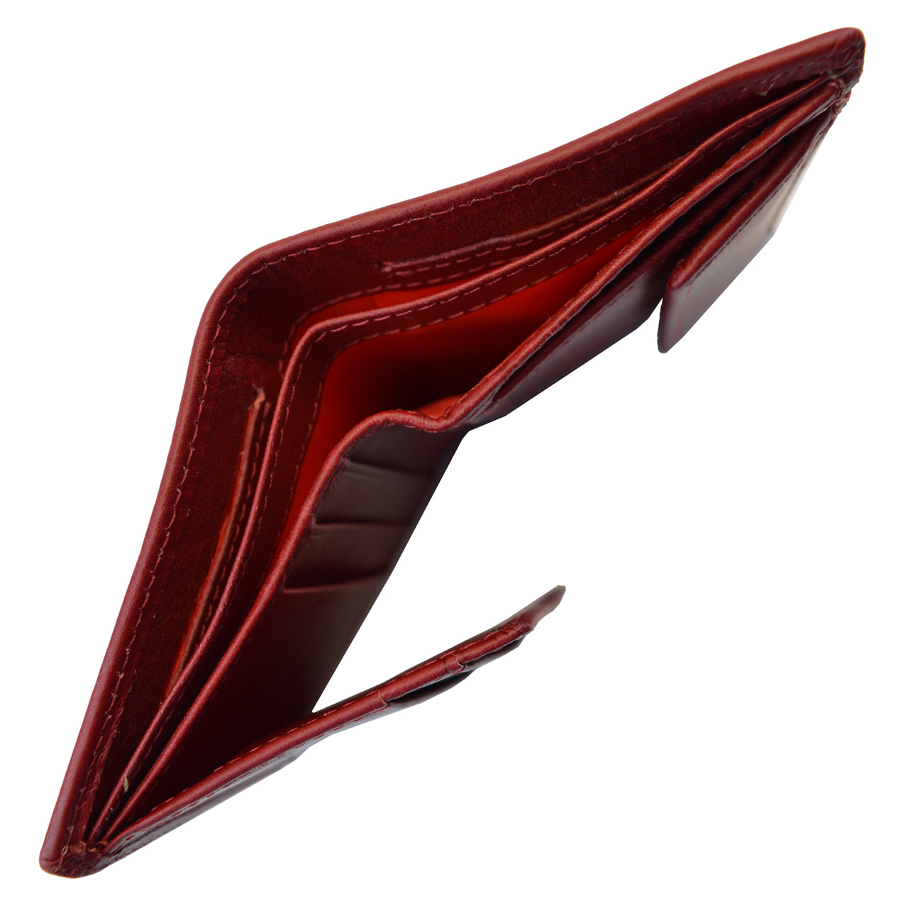 Carteira masculina Pratesi Porta Romana em couro curtido vegetal - Preta