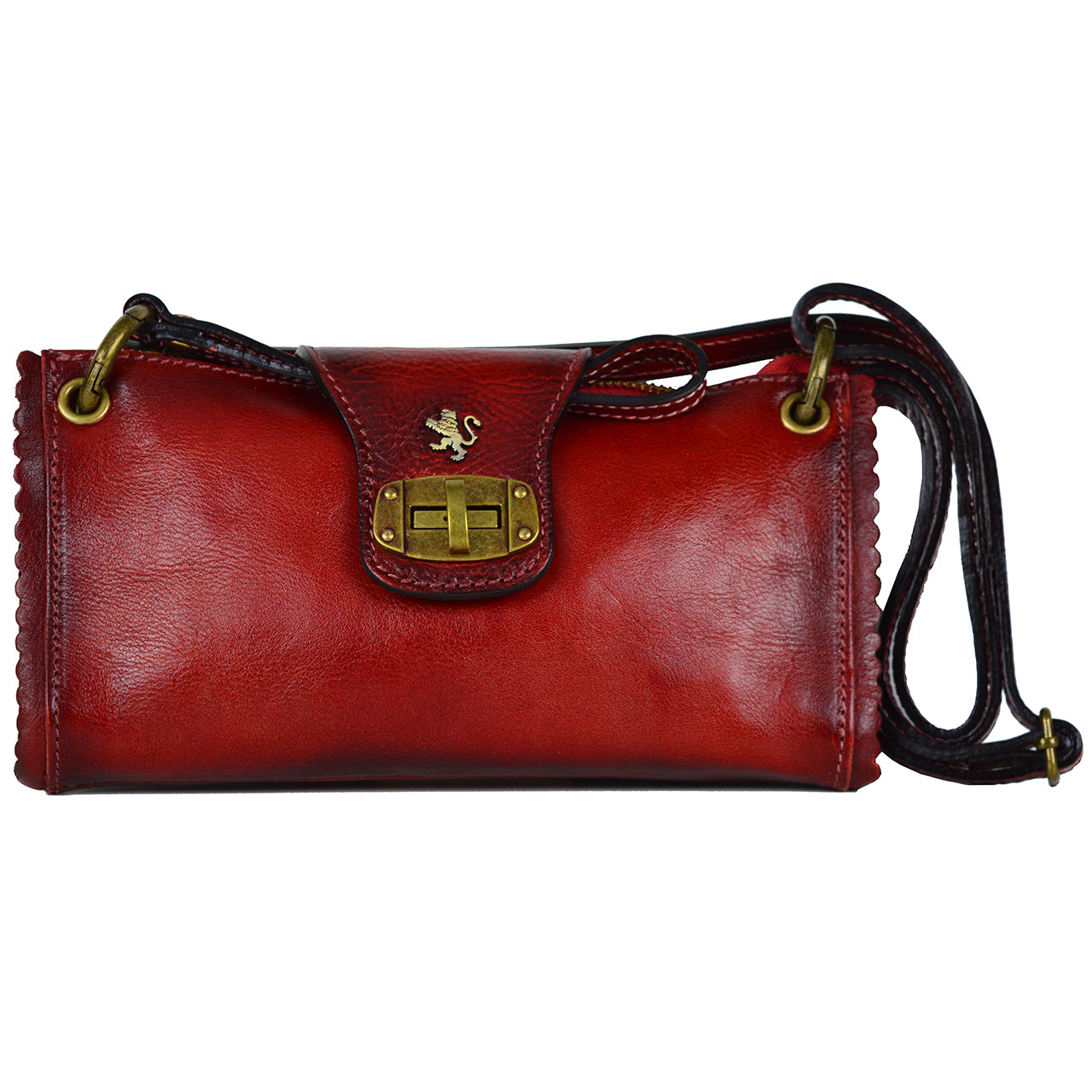 Bolso Mujer Pratesi Pontremoli B336 en cuero de vaca - Bruce Cherry