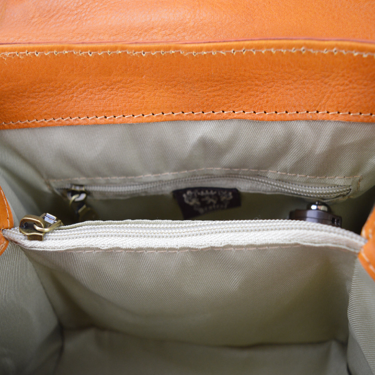 Pratesi Lanciano Lady Bag in genuine Italian vegetable dyed leather - Coffee