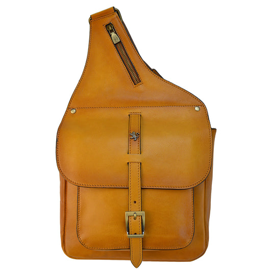 Pratesi Bisaccia Bag in genuine Italian leather