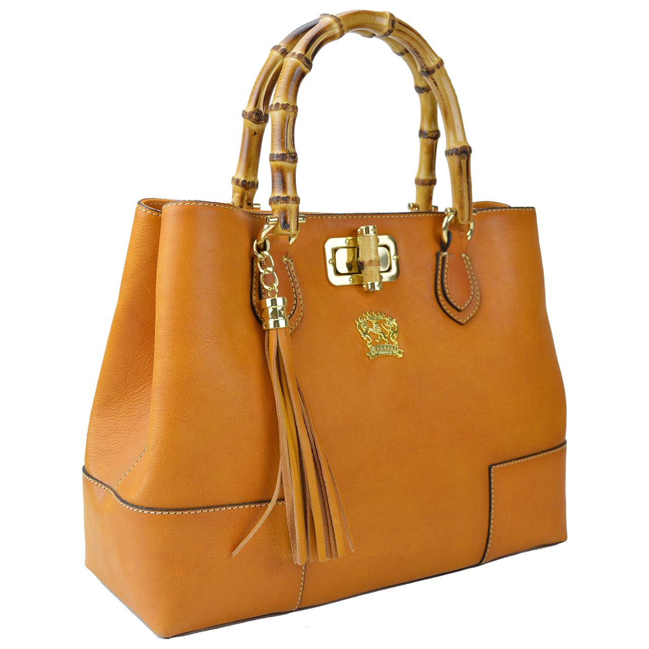 Pratesi Sarteano Shoulder Bag in genuine leather - genuine Italian Green - LQE
