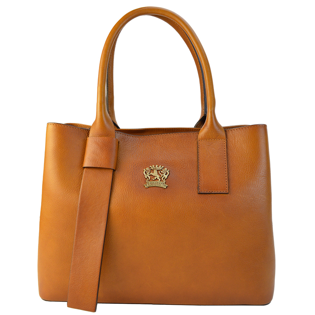 Pratesi Girone Lady Bag B615 en cuir de vache - Bruce Cognac