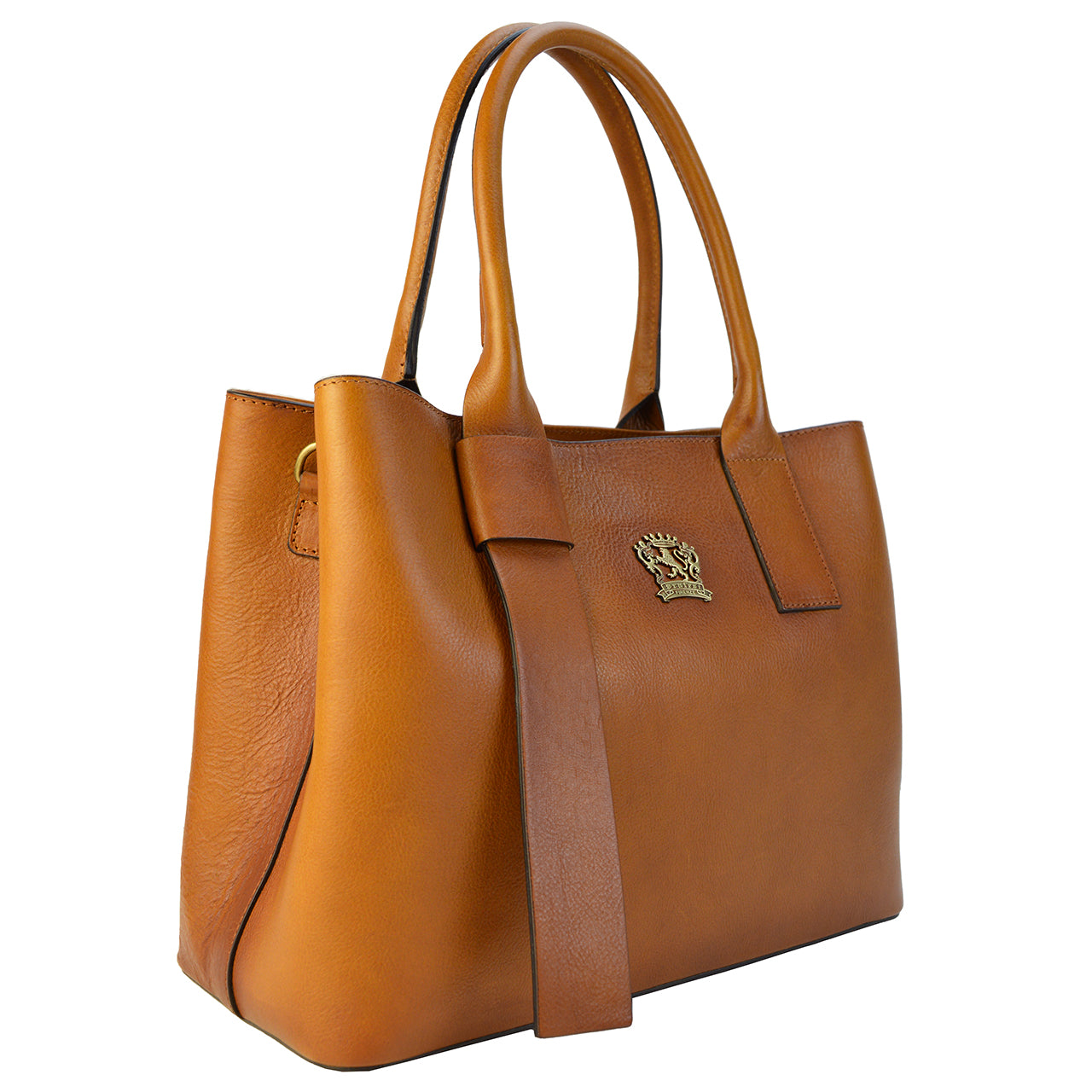 Pratesi Girone Lady Bag B615 en cuir de vache - Bruce Cognac