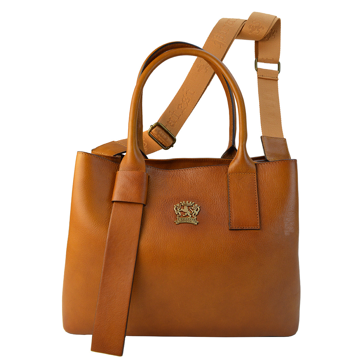 Pratesi Girone Lady Bag B615 en cuir de vache - Bruce Cognac