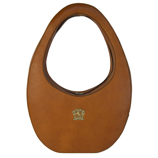 Bolso Lady Pratesi Lucca B618/30 en piel de vaca - Bruce Cognac