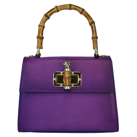 Pratesi Castalia B298/26 Bolso Lady en piel de vaca - Bruce Violeta