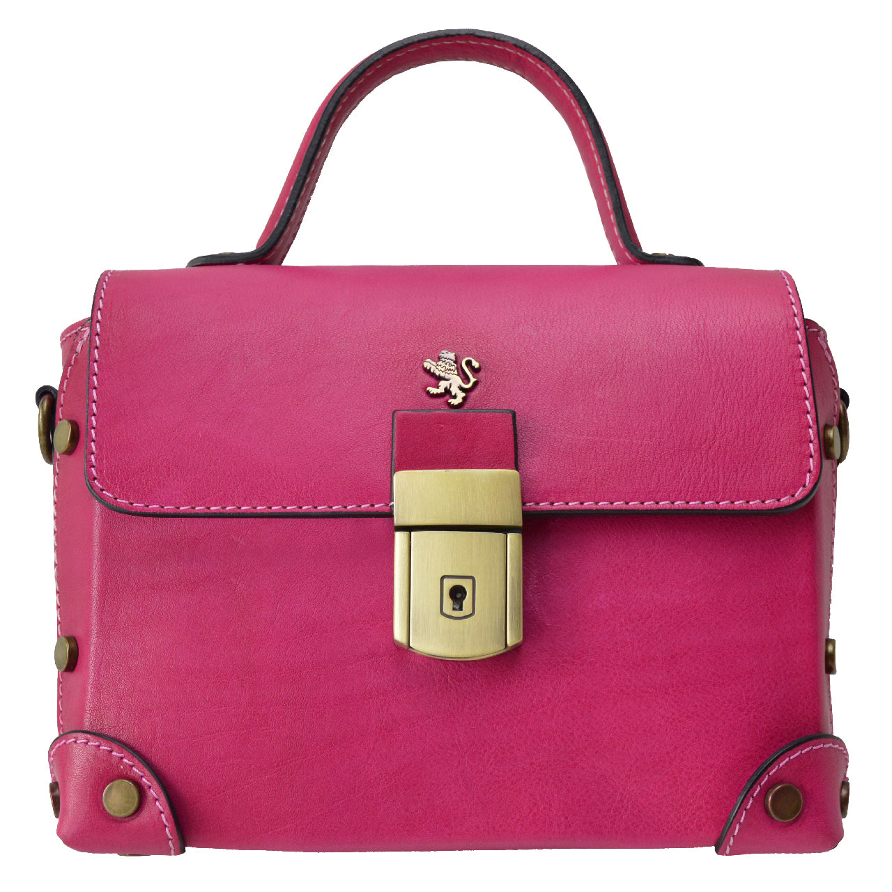 Pratesi Tote Bag Buti 330/P in genuine leather - Fuchsia - SZN