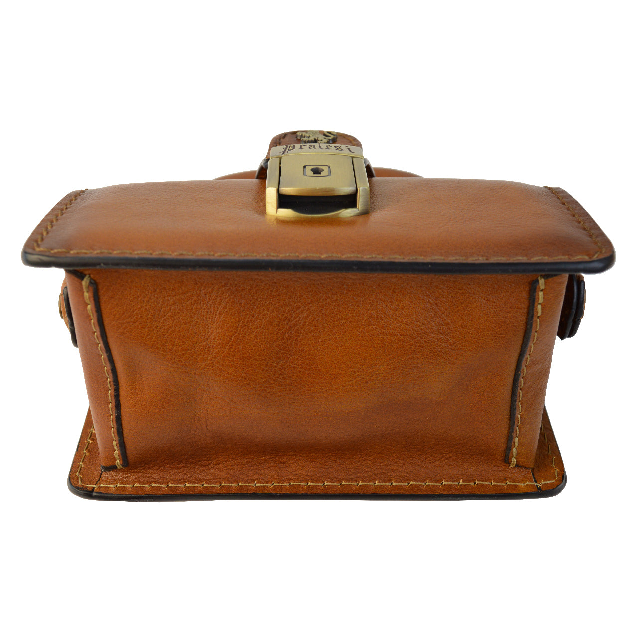 Pratesi Lady 18 Brunelleschi in Genuine Vegetable Dyed Italian Leather - Black