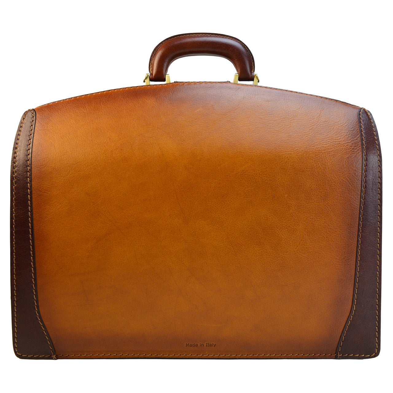 Pratesi Briefcase for Laptop Brunelleschi in genuine leather - Bruce Brown