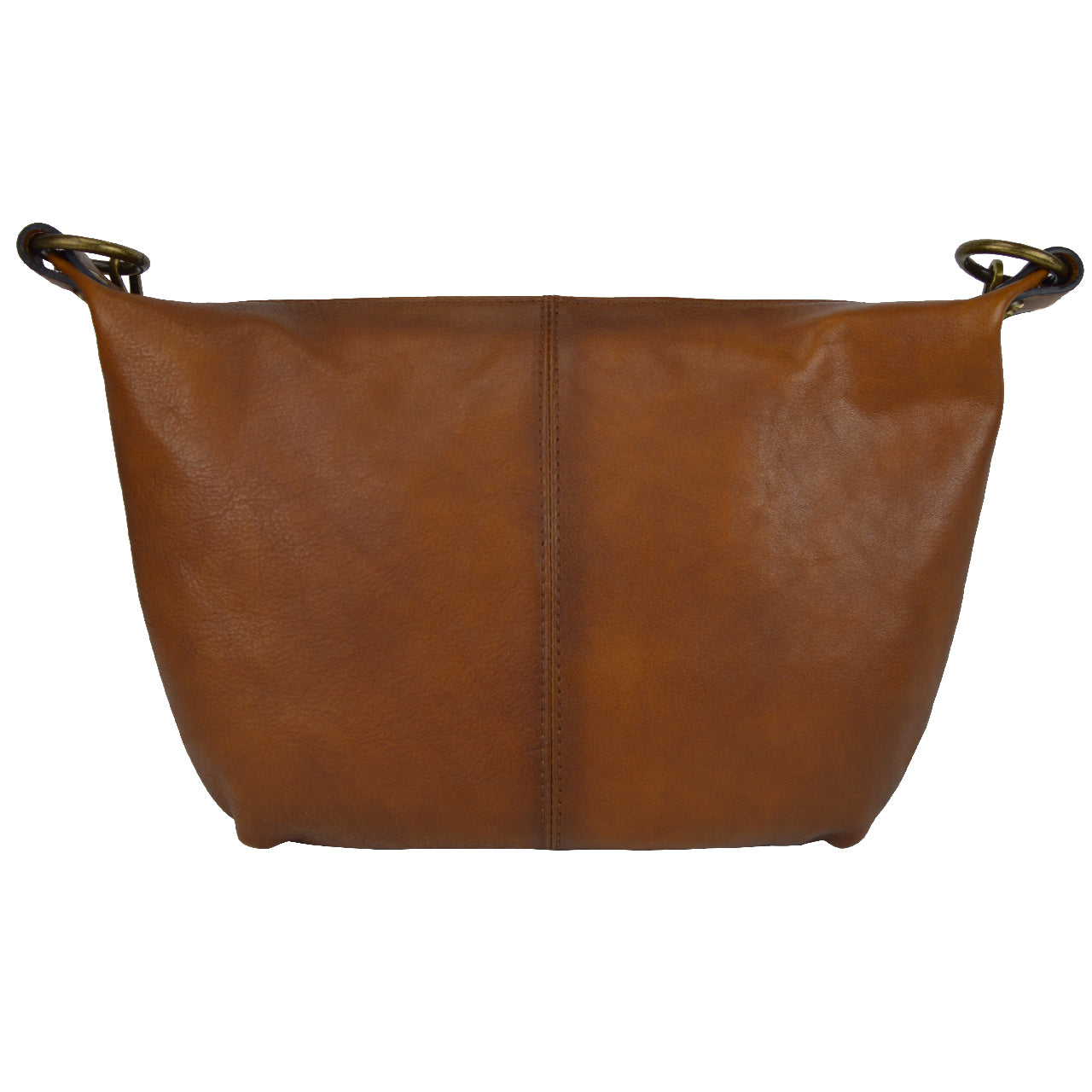 Pratesi Pagiano Crossbody Bag B137 in genuine leather - Brown - SZN