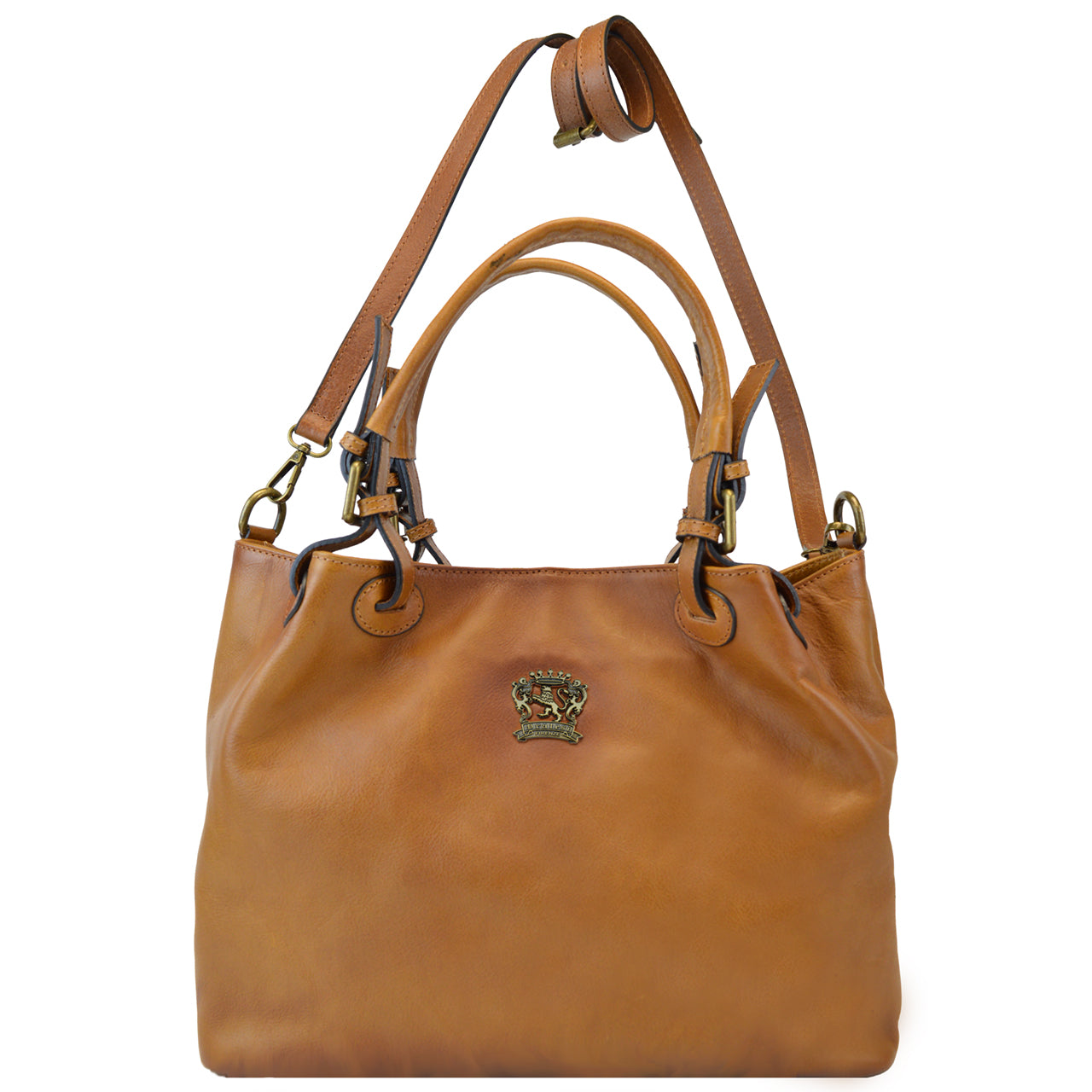Pratesi Collodi Small Woman Bag B168/34 Full Grain Leather - LQE2