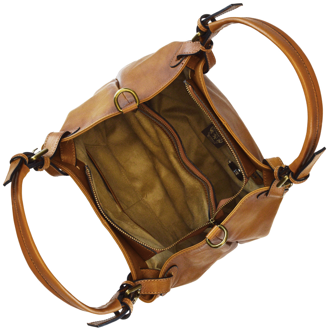 Pratesi Collodi Small Woman Bag B168/34 Full Grain Leather - LQE2