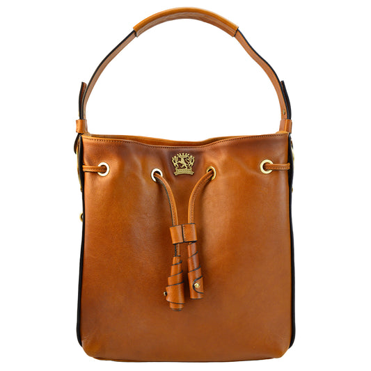 Pratesi Viareggio Italian Bag in Vegetable-Dyed Leather