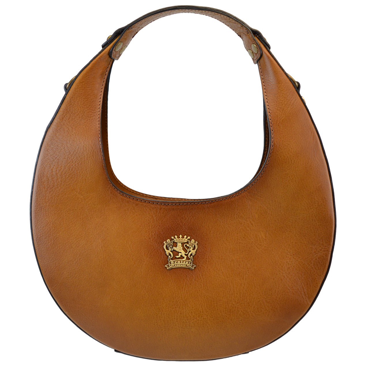 Pratesi Ville Italian Handbag in Vegetable-Dyed Leather
