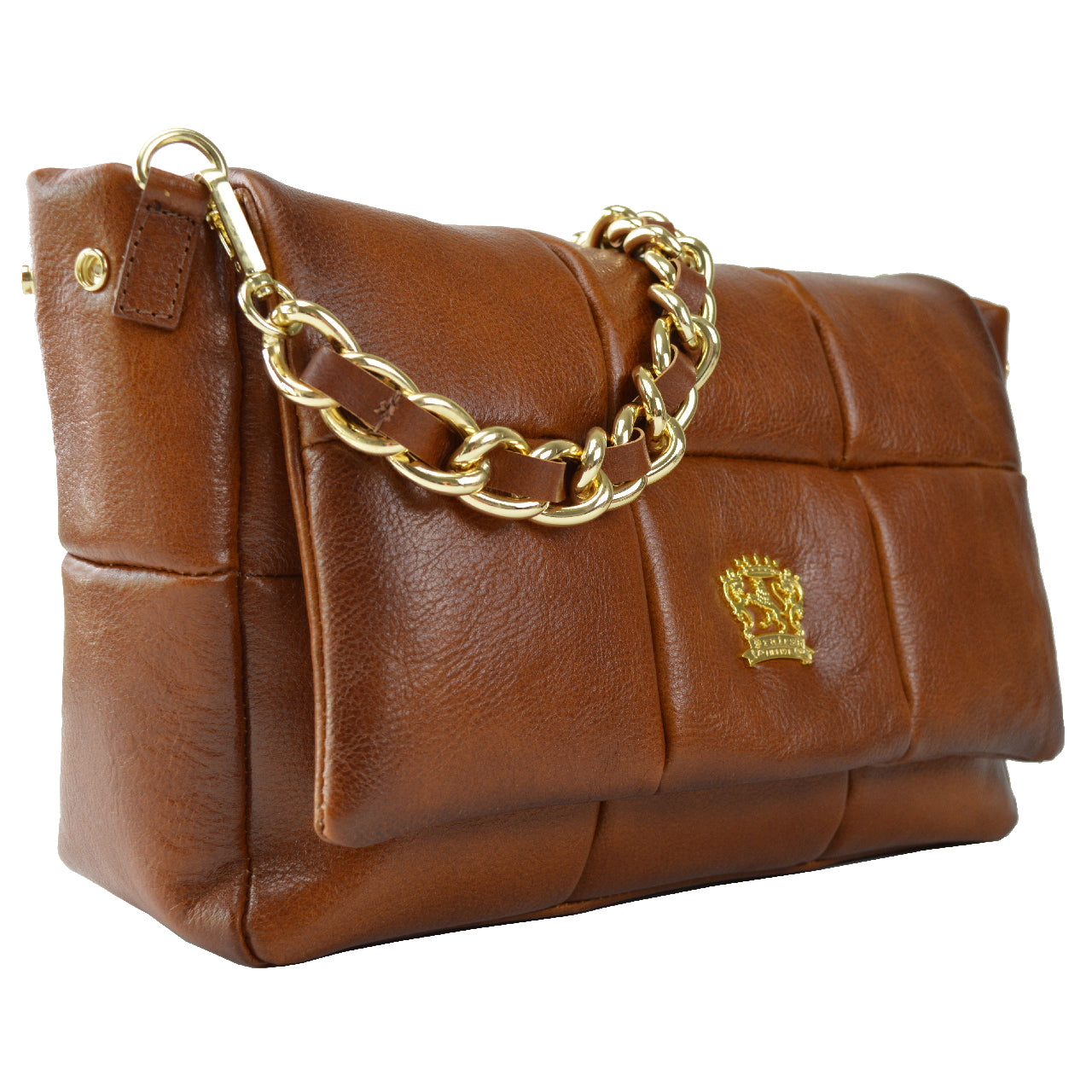 Bolso Mujer Pratesi Compiobbi B374 - Bruce Cognac