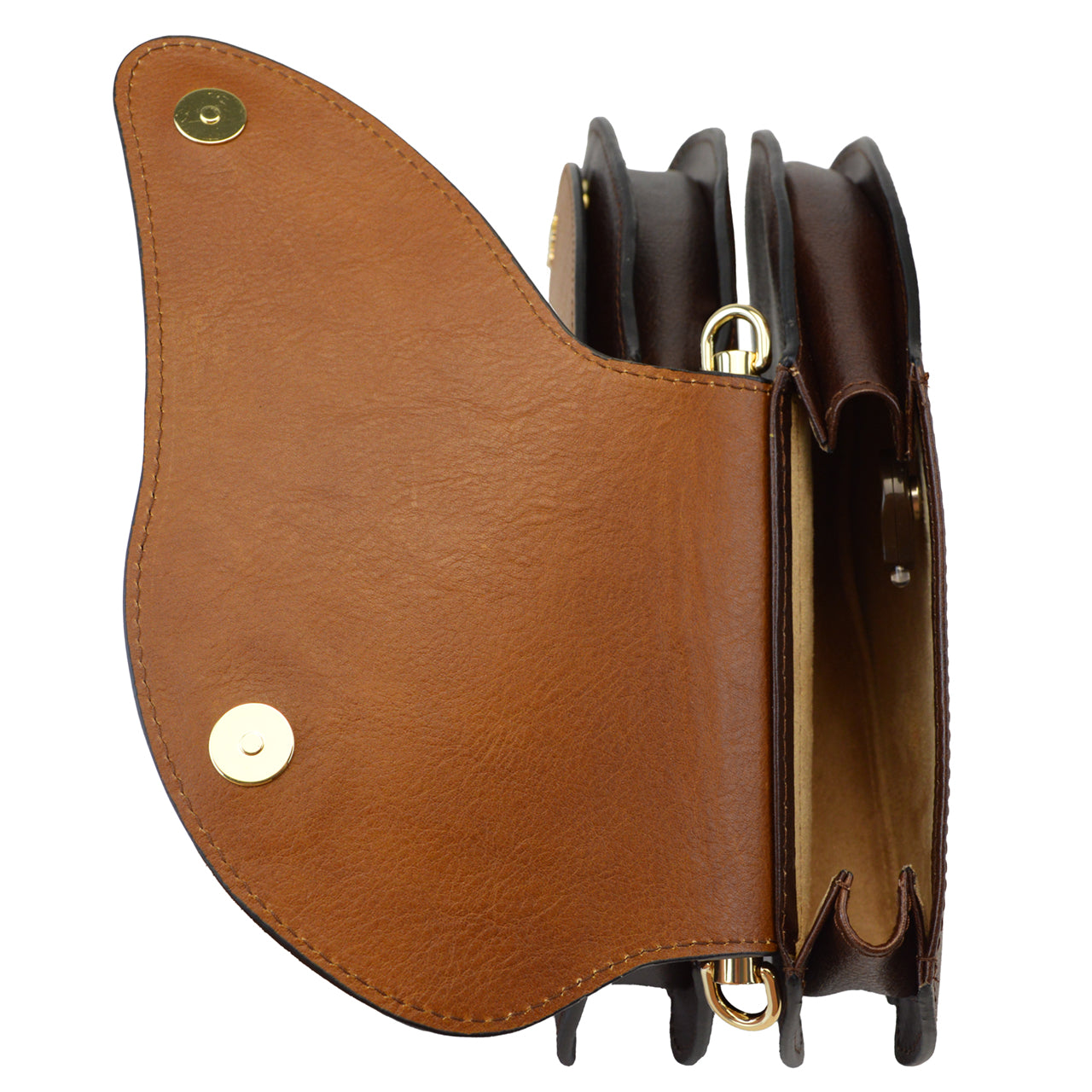 Pratesi Farfalla Backpack B383 in Genuine Vegetable Dyed Italian Leather