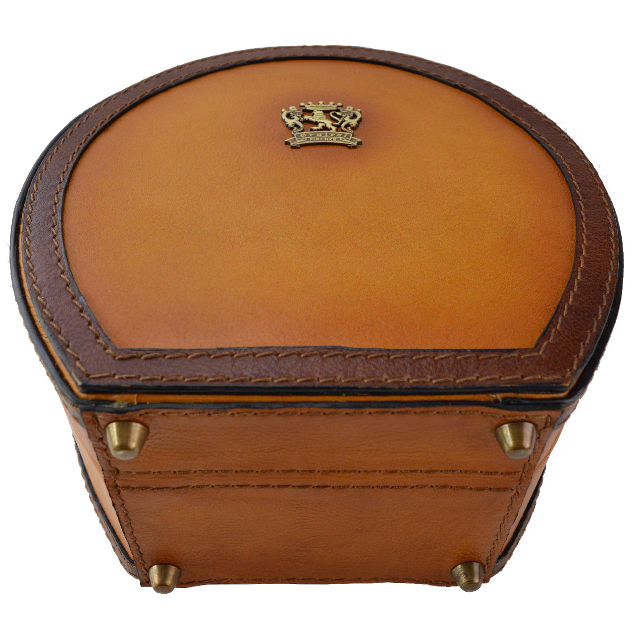 Estuche para sombrero Pratesi Cappello Sml B400/23 - Bruce Cognac