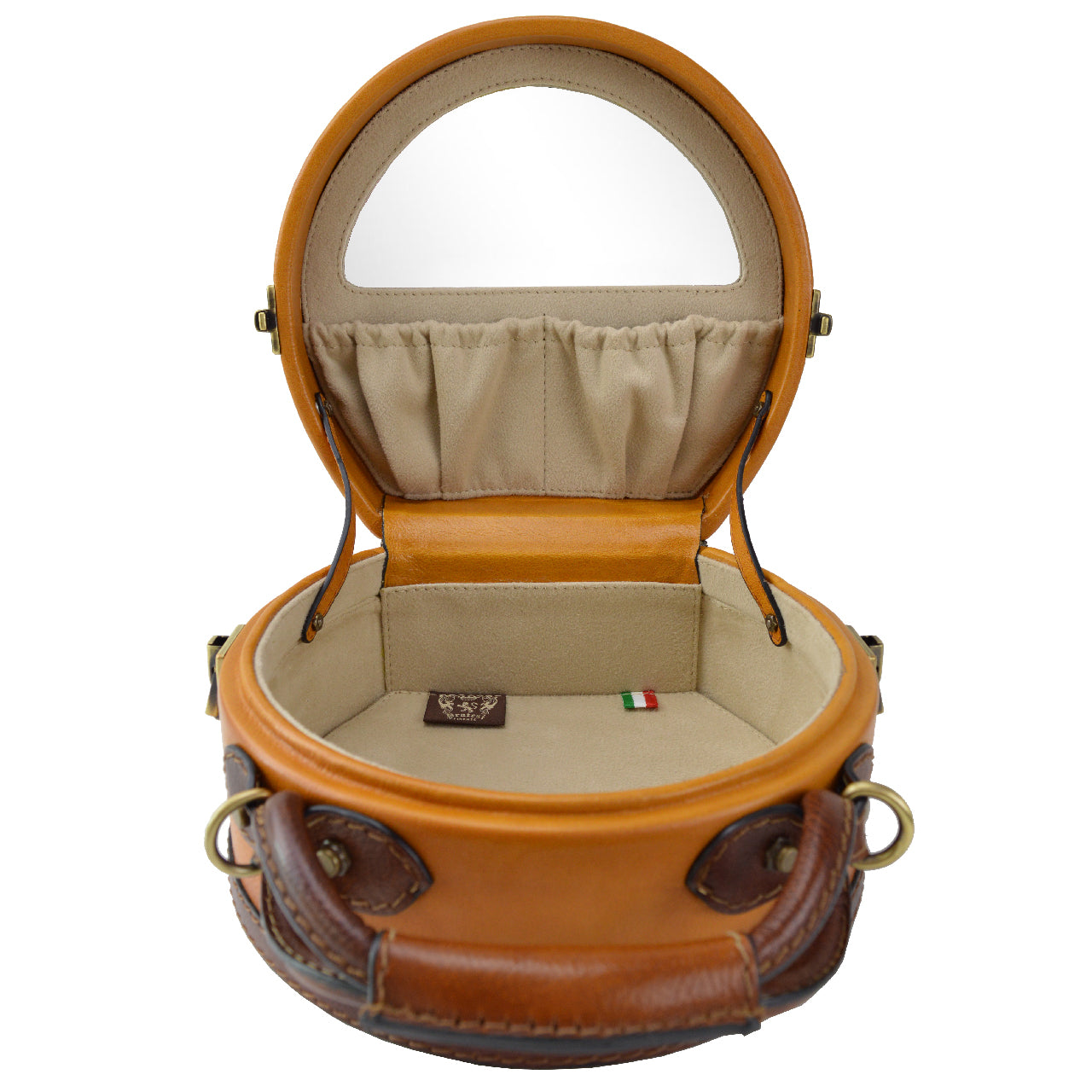 Pratesi Cappello Sml Hat Case B400/23 - Cognac - SZN