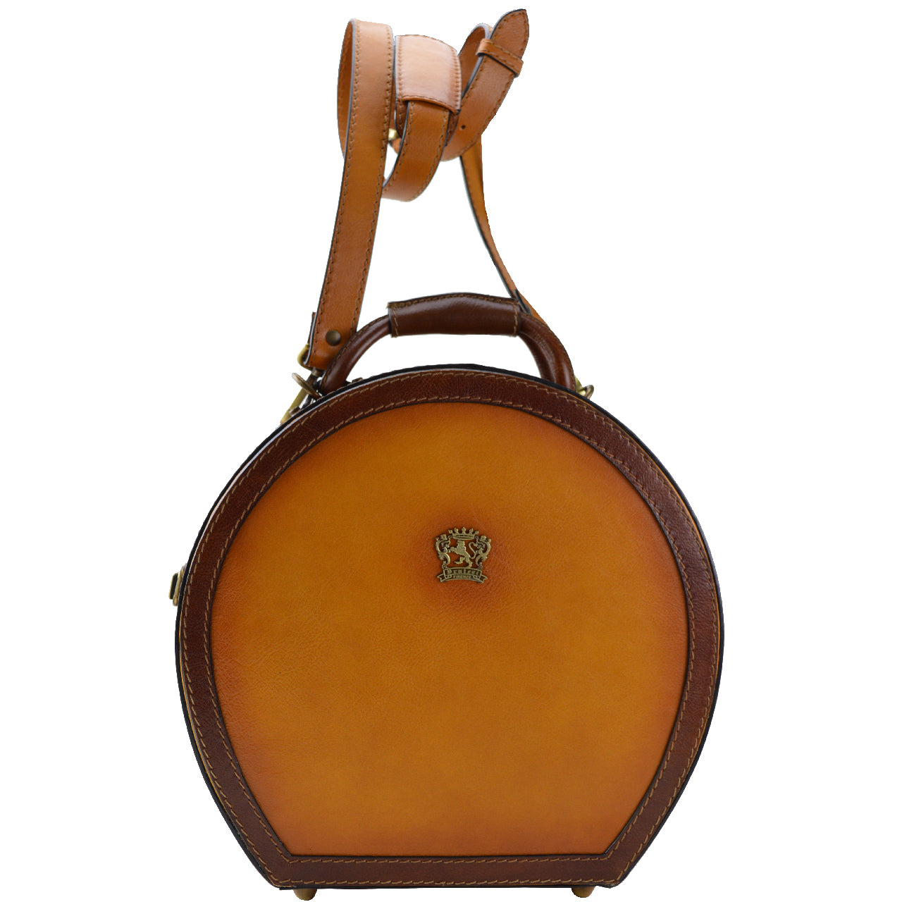 Estuche Pratesi Cappello Med Hat B400/35 - Bruce Cognac