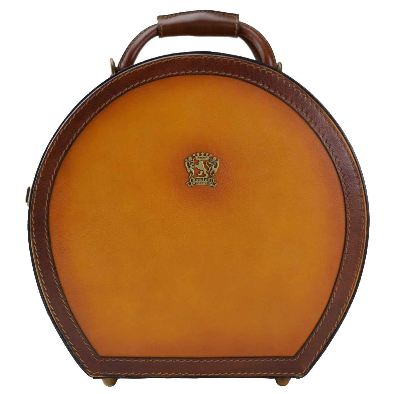 Estuche Pratesi Cappello Med Hat B400/35 - Bruce Cognac