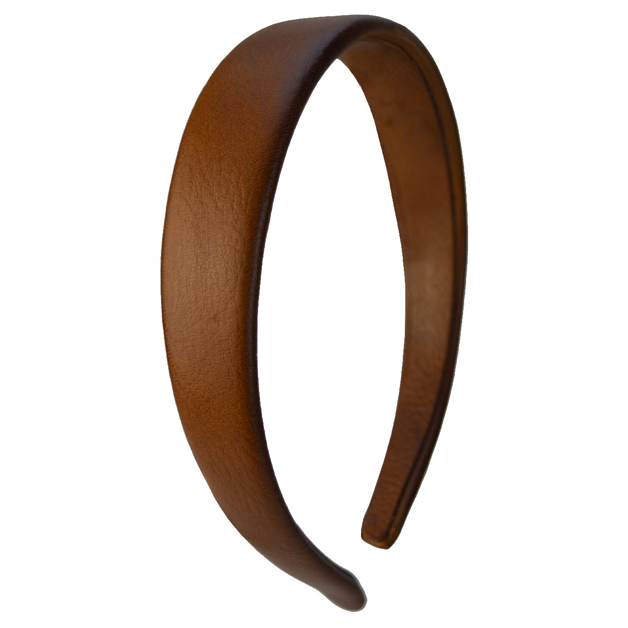 Pratesi Futa hair hoop B516 in Genuine Leather - Brown - SZN