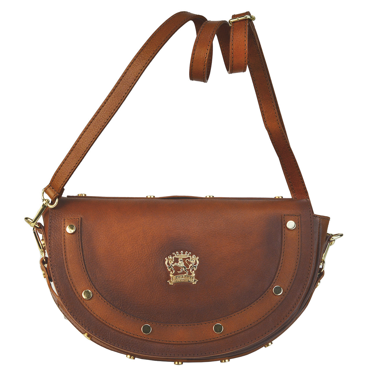 Pratesi Scudieri Bag B532 in genuine leather - Coffee - SZN